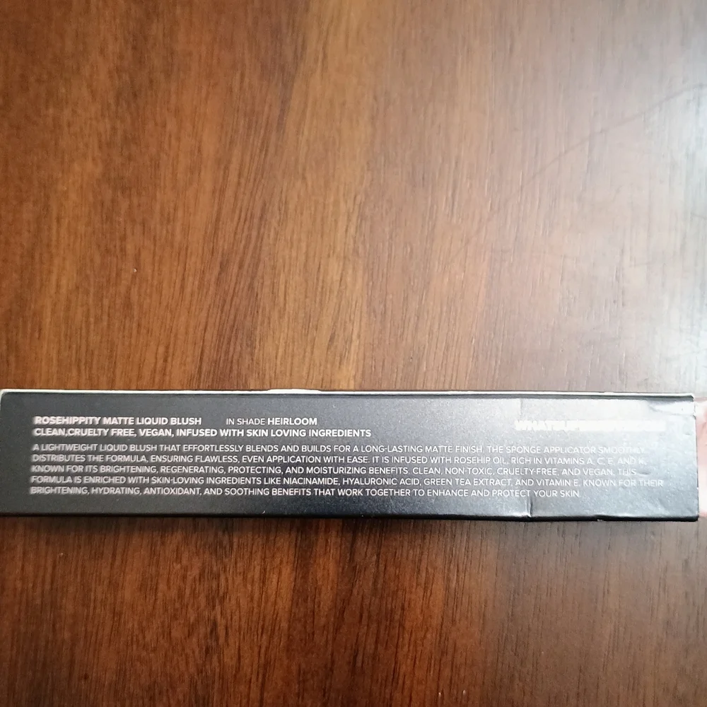 Whats Up Beauty Rosehippity Matte Liquid Blush, Heirloom